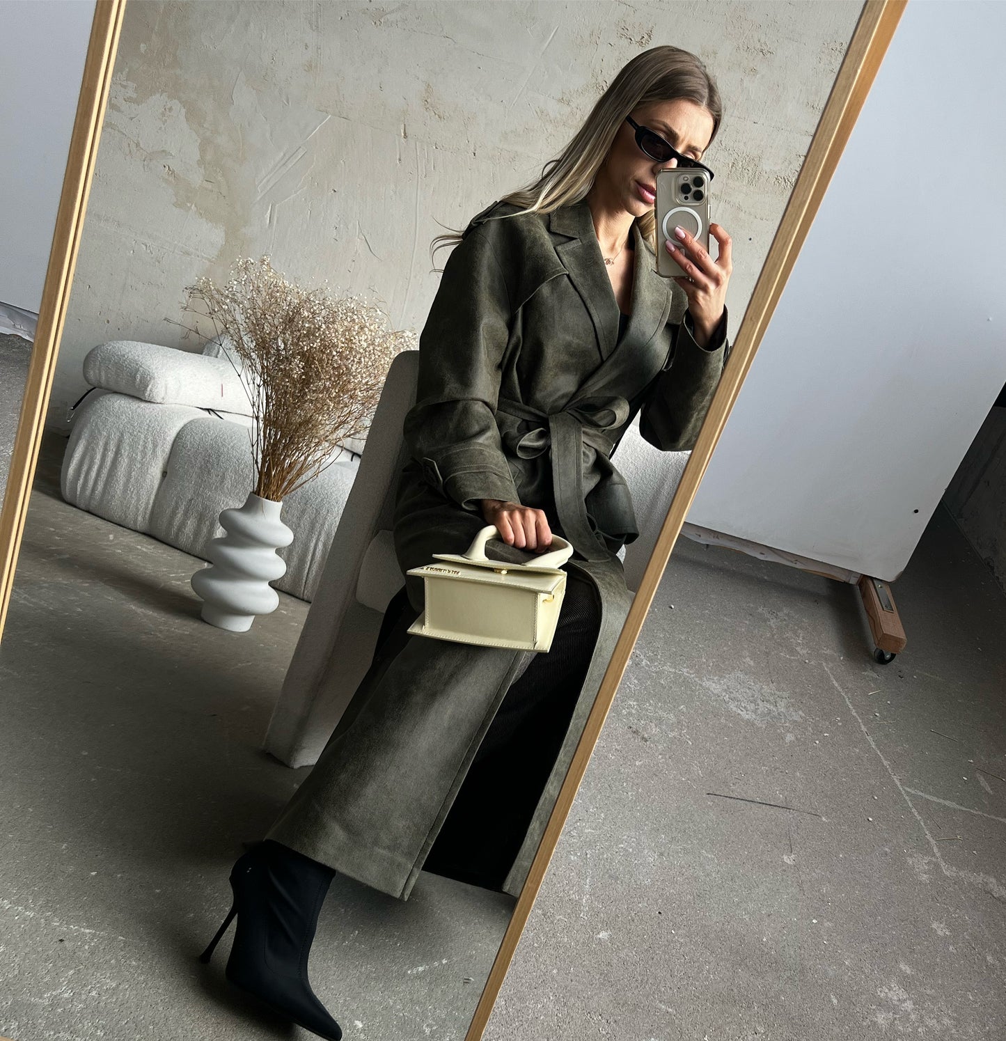 TRENCH LONG KHAKI