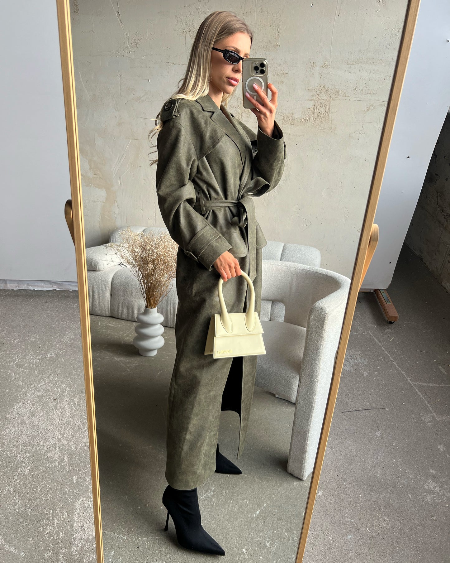 TRENCH LONG KHAKI