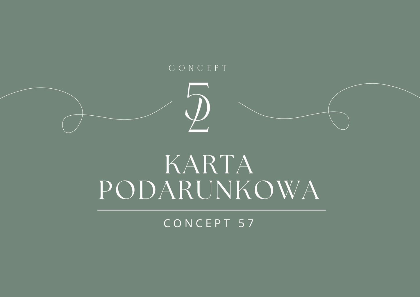 CONCEPT 57 Karta Podarunkowa